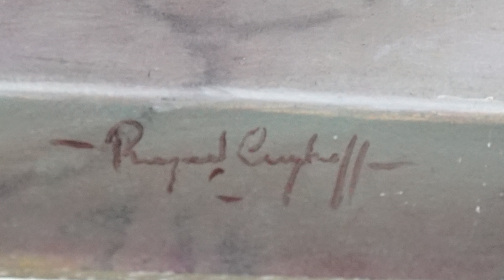 Raymond Campbell (English, 1956-), 'Veuve Clicquot Champagne 1928', oil on board, 39.5 x 29cm